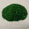 Festival green decoration body glitter bulk flakes